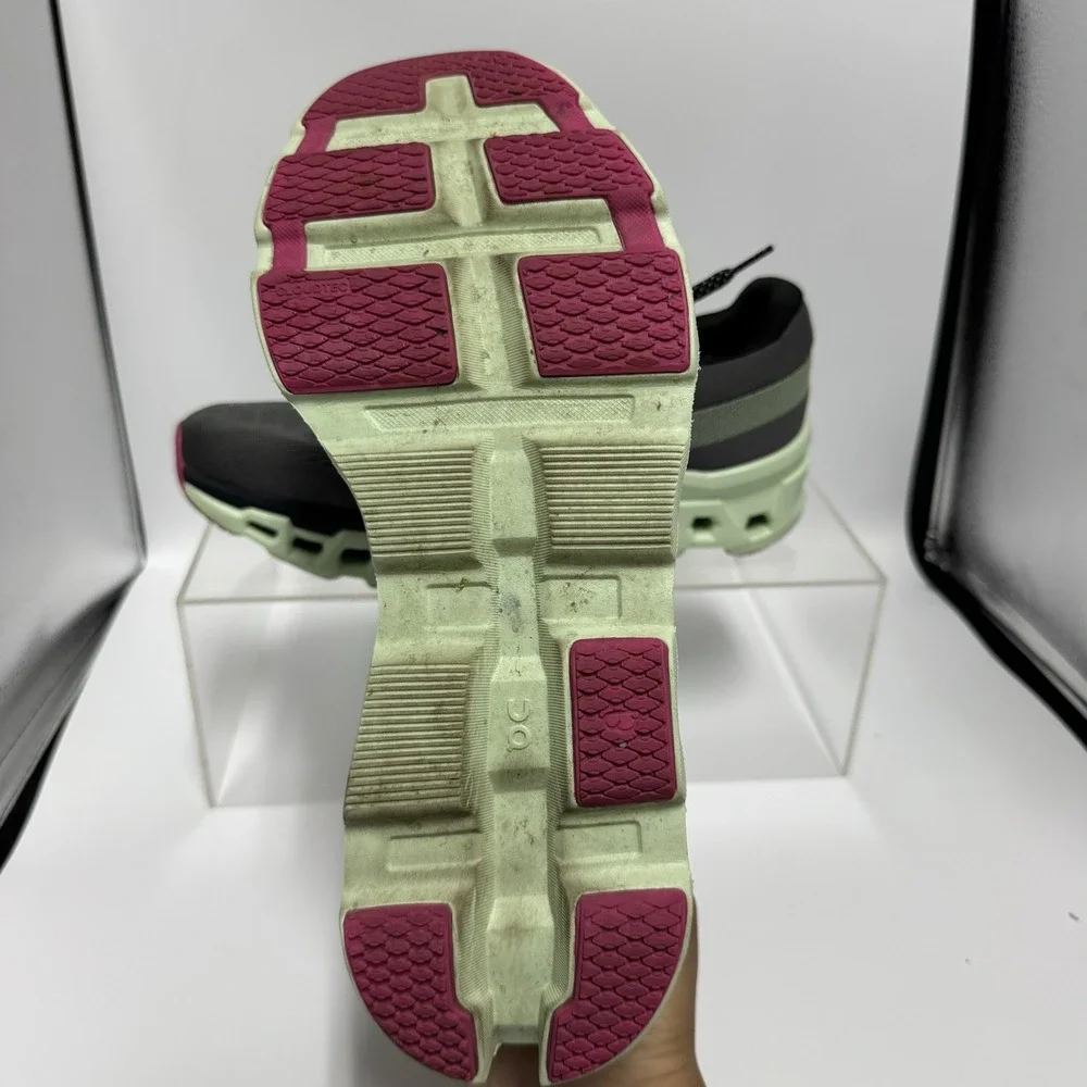 On Cloudmonster 2 Running Shoes Asphalt/Lima 3ME10122541 Men's Size 12